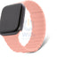 Decoded Apple Watch 49/45/44/42 mm Series 1-8/SE/Ultra Silicone Magnet Traction Strap Lite - Peach Pearl Accessories >