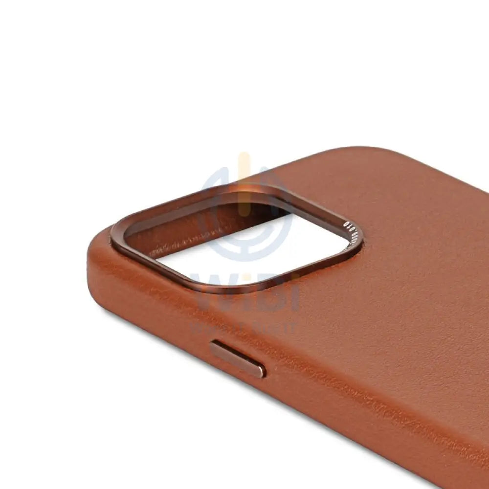 Decoded iPhone 15 Pro Leather Backcover Magsafe Case - Tan Accessories > Mobiles & Tablets > Mobiles > Screen
