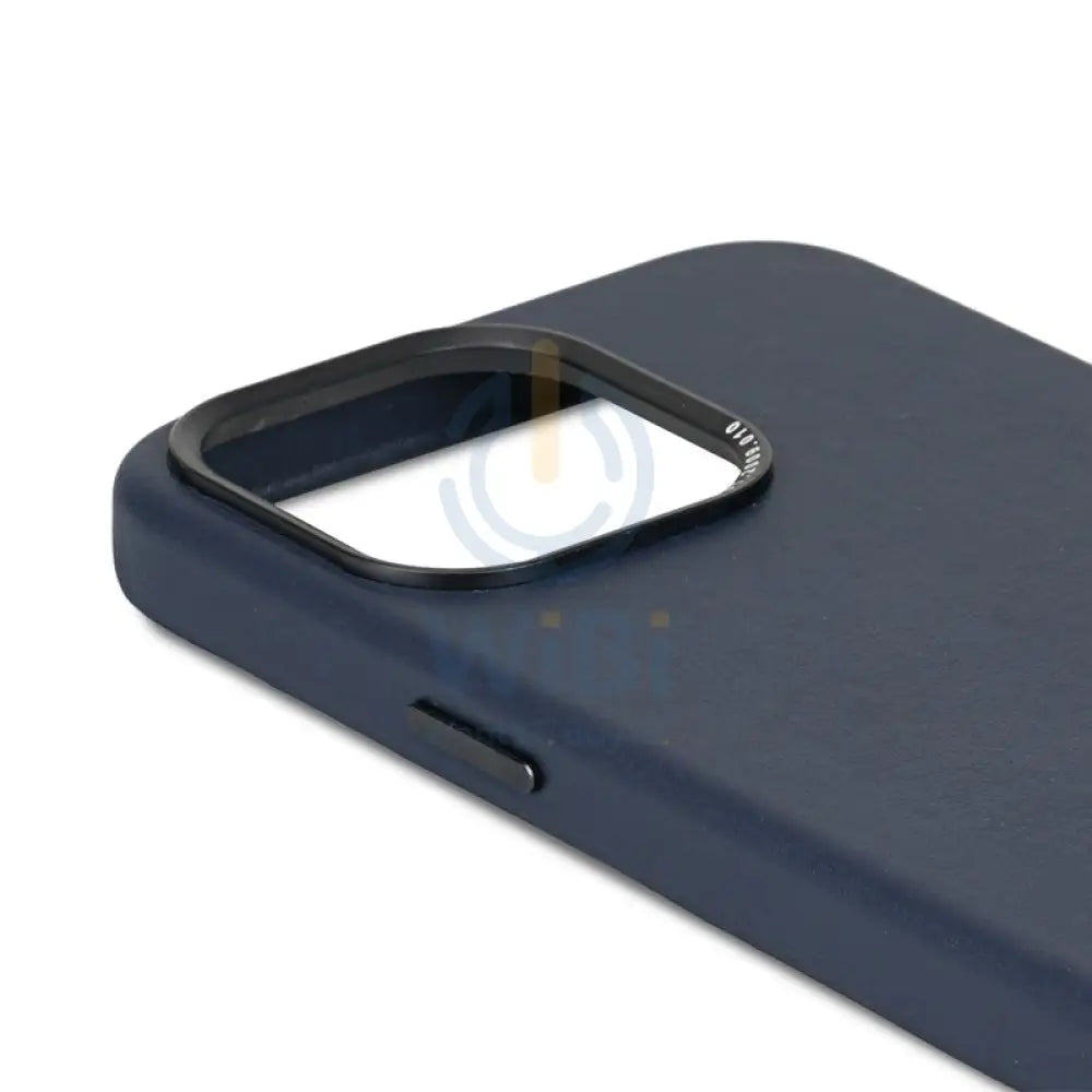 Decoded iPhone 15 Pro Leather Backcover Magsafe Case - True Navy Accessories > Mobiles & Tablets > Mobiles > Screen