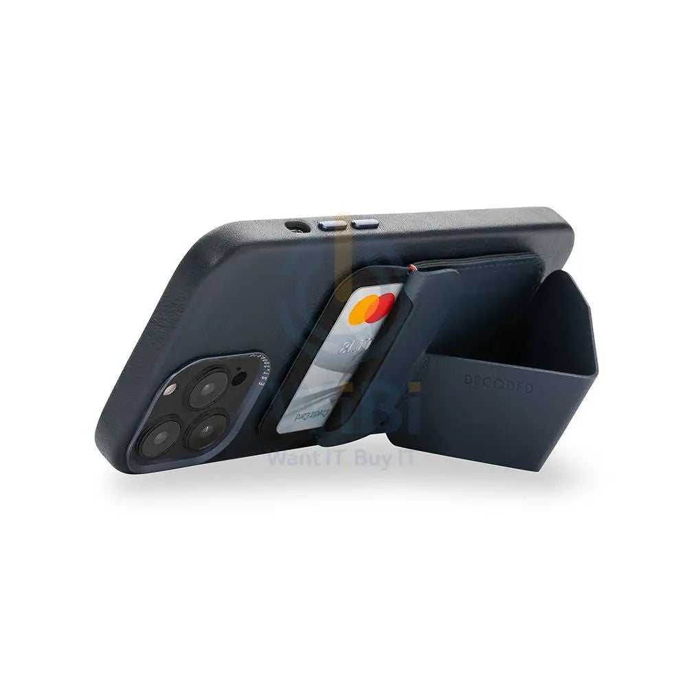 Decoded MagSafe Stand Sleeve - Matte Navy Accessories > Mobiles & Tablets > Mobiles
