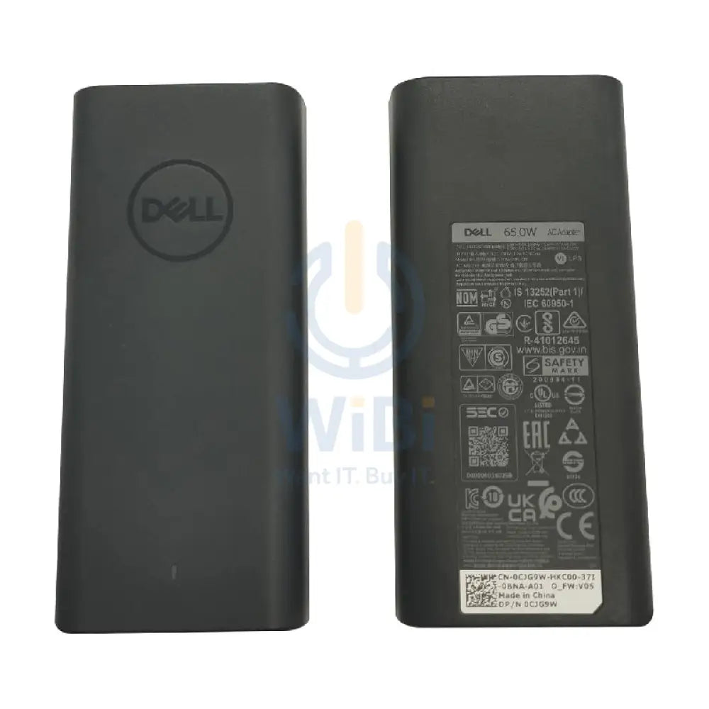Dell 02WDR5 Laptop Charger AC Adapter with Power Cord Cable 65W / USB C / Black / 3 Month Warranty Accessories > Power