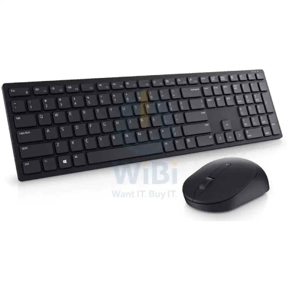 Dell KM5221W Pro Wireless Keyboard and Mouse - 2.40GHz / Wireless / Black / Arabic/English Keys - Keyboard & Mouse