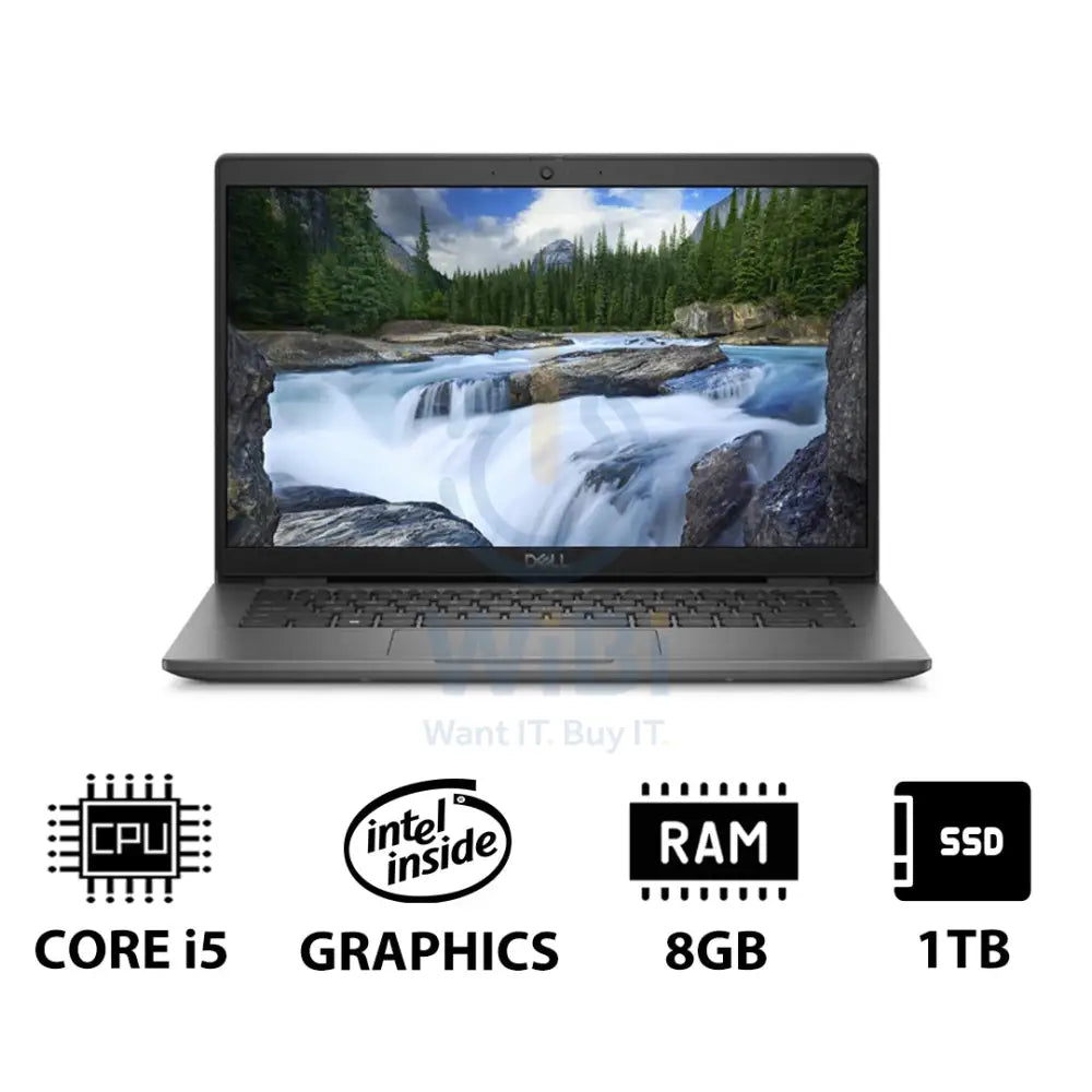 Dell Latitude 3440 - 14.0’’ FHD / i5 / 8GB / 1TB (NVMe M.2 SSD) / DOS (Without OS) / 1YW - Laptop Laptops