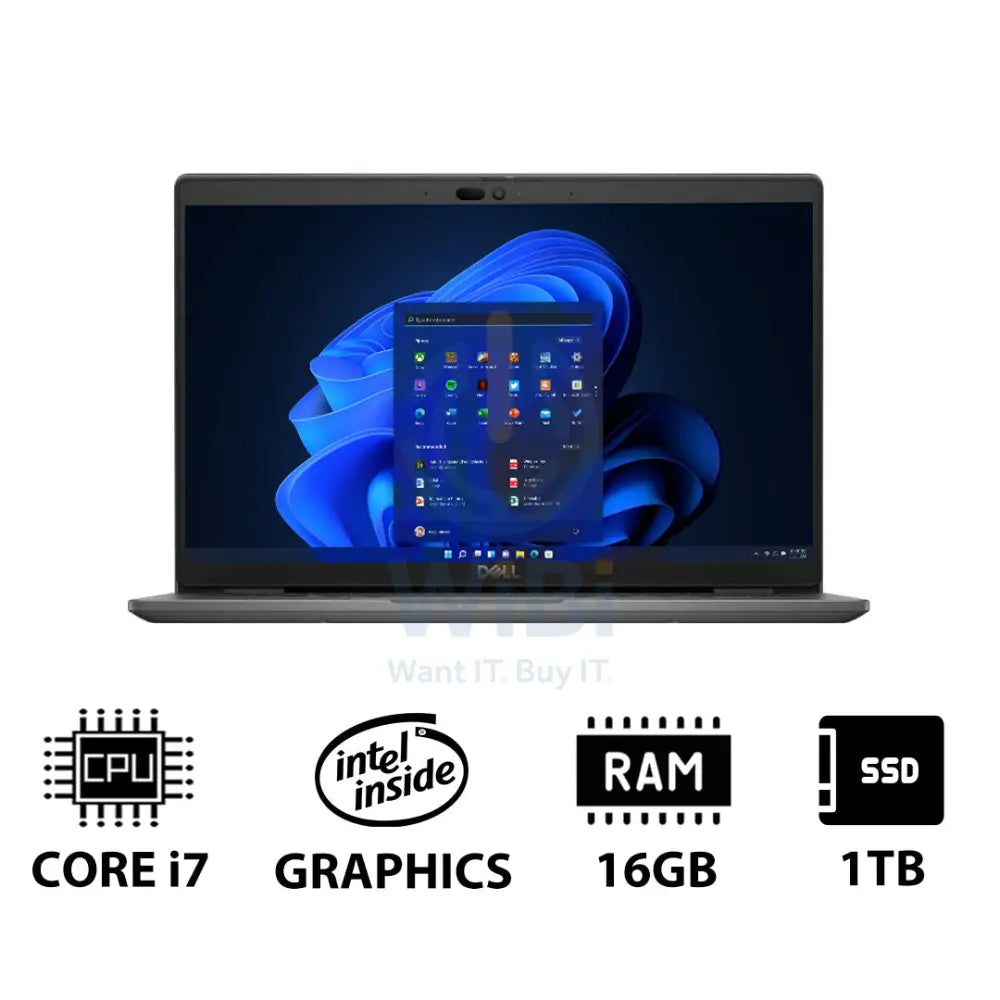 Dell Latitude 3450 - 14.0’’ FHD / i7 / 16GB / 1TB (NVMe M.2 SSD) / Win 11 Pro / 1YW - Laptop Laptops