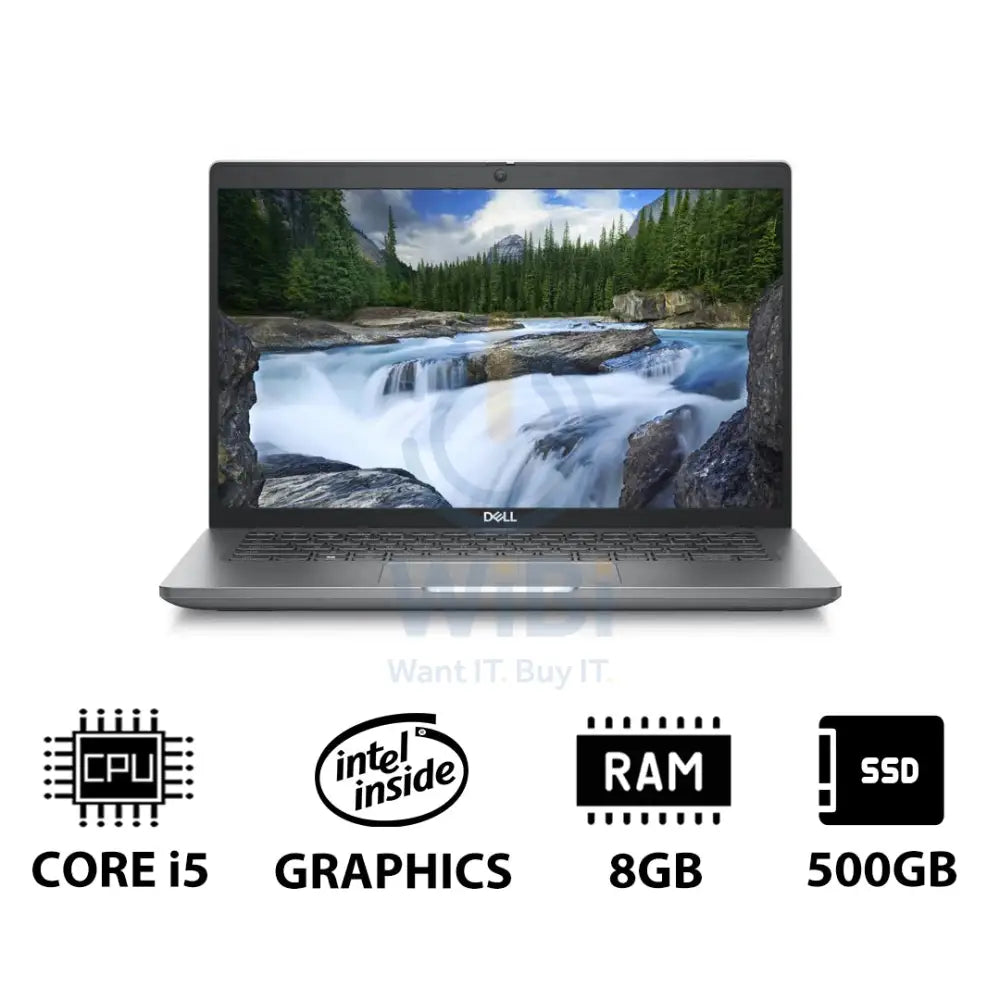 Dell Latitude 5440 - 14.0’’ FHD / i5 / 8GB / 500GB (NVMe M.2 SSD) / DOS (Without OS) / 1YW - Laptop Laptops