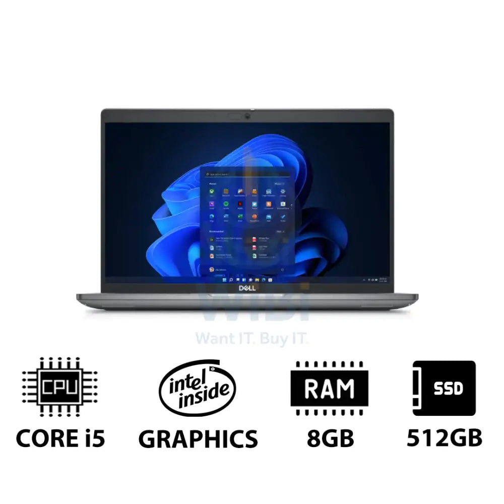 Dell Latitude 5450 - 14.0’’ FHD / i7 / 8GB / 512GB (NVMe M.2 SSD) / WWAN / Win 11 Pro / 1YW - Laptop Laptops