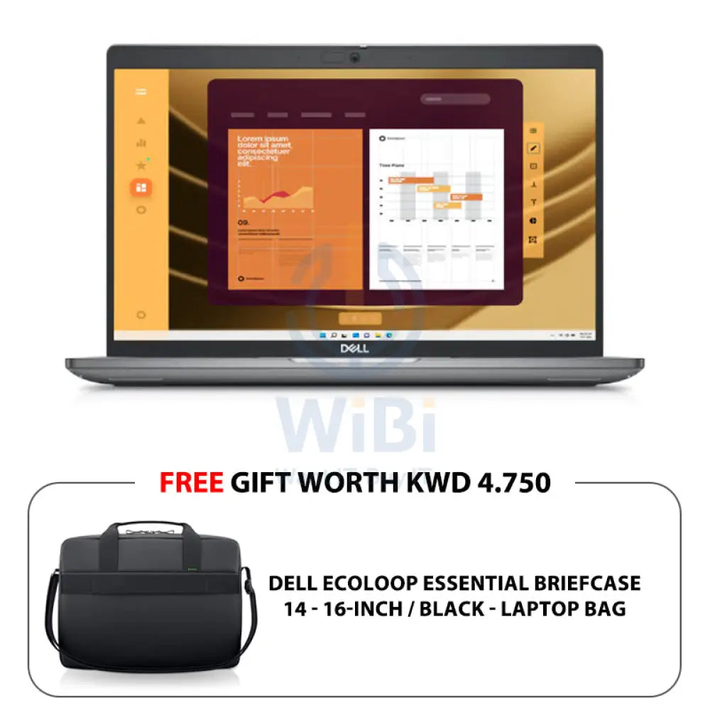 Dell Latitude 5450 - 14.0’’ FHD / Ultra 7 155U / 64GB / 1TB (NVMe M.2 SSD) / WWAN / DOS (Without OS) / 1YW - Laptop