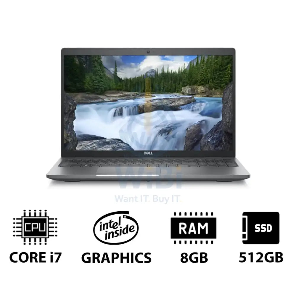 Dell Latitude 5540 - 15.6’’ FHD / i7 / 8GB / 512GB (NVMe M.2 SSD) / DOS (Without OS) / 1YW - Laptop Laptops