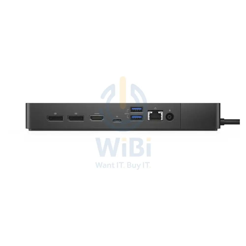 Dell WD19S Dock - 130 Watt / HDMI / DisplayPort / LAN / USB-C / USB 3.1 / Black - Docking Station