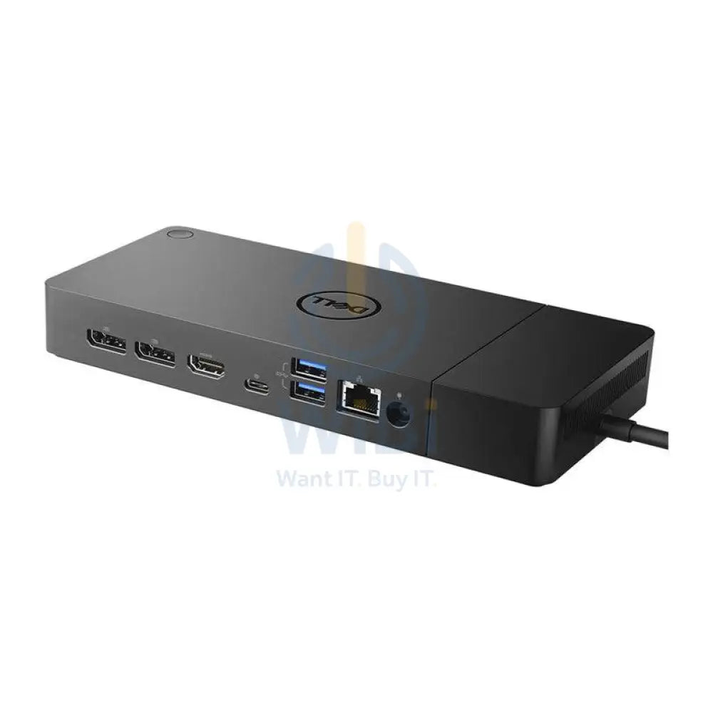 Dell WD19S Dock - 130 Watt / HDMI / DisplayPort / LAN / USB-C / USB 3.1 / Black - Docking Station