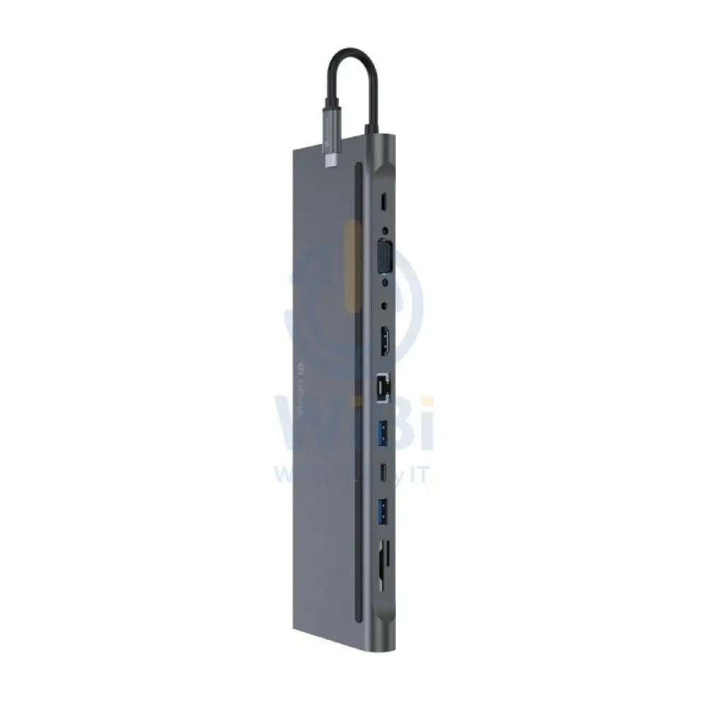 Devia Leopard Series 11 In 1 HUB - Dark gray Accessories > USB Hub > Offer Zone