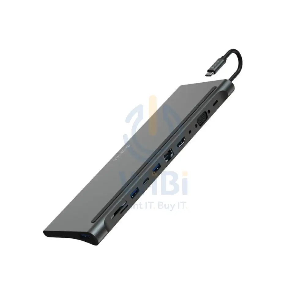 Devia Leopard Series 11 In 1 HUB - Dark gray Accessories > USB Hub > Offer Zone