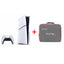 Bundle Offer - SONY PlayStation 5 (PS5) Slim Disc Edition - AMD Ryzen Zen 2 / 16GB / 1TB / White + Gamax Storage Bag For Playstation 5 Slim