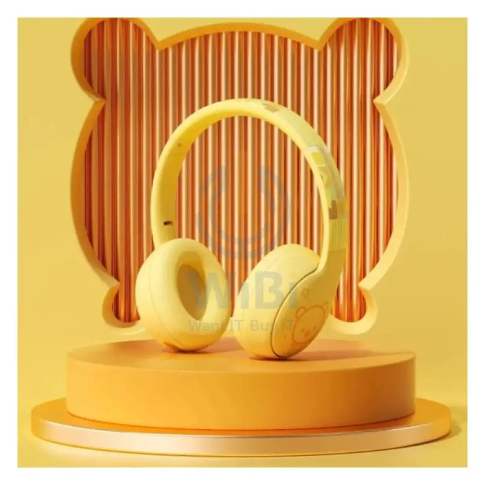 Disney LK-04 Bluetooth Wireless Kids Headset - Winnie Yellow Accessories > Audio > Headphones
