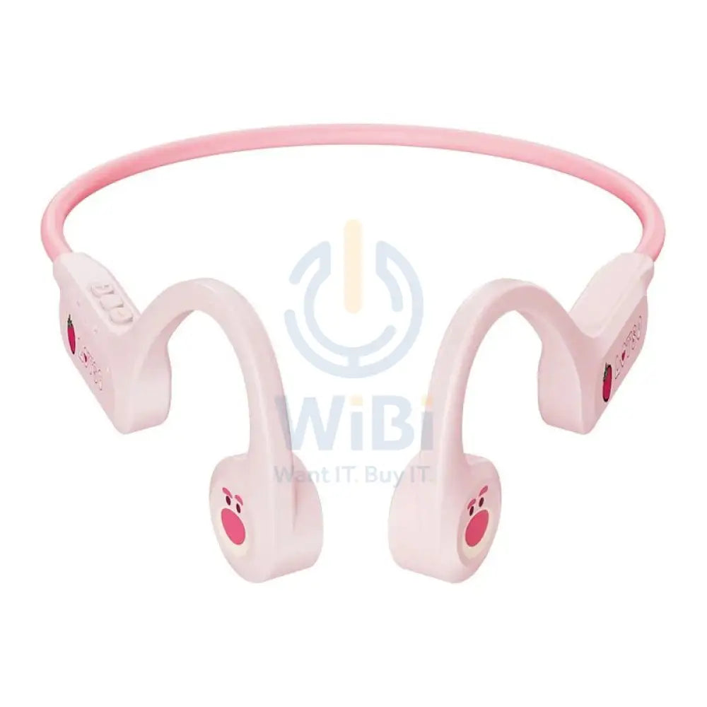 Disney QS-10 Bluetooth Wireless headphones - Lotso Pink Accessories > Audio > Headphones