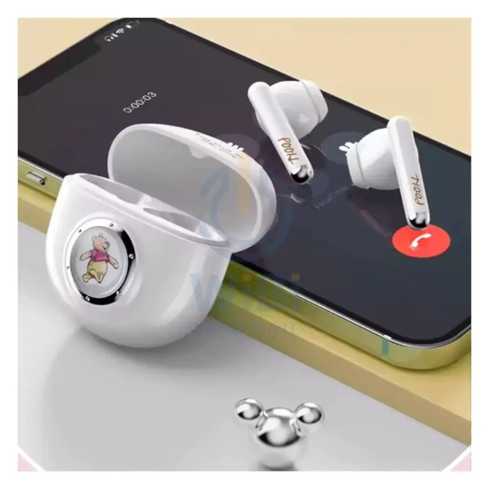 Disney QS-11 Bluetooth Wireless headphones - Winnie White Accessories > Audio > Headphones