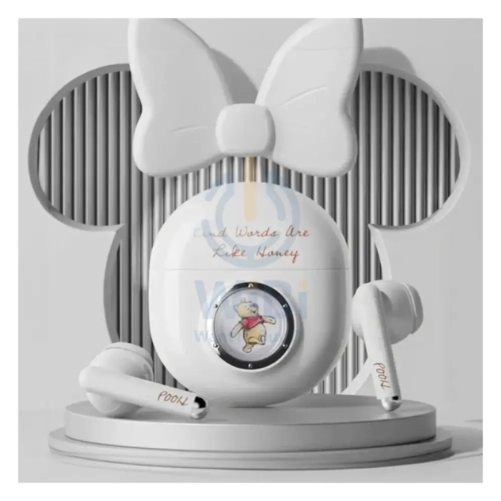 Disney QS-11 Bluetooth Wireless headphones - Winnie White Accessories > Audio > Headphones