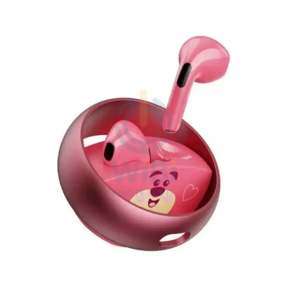 Disney QS-13 Bluetooth Wireless headphones - Lotso Pink Accessories > Audio > Headphones