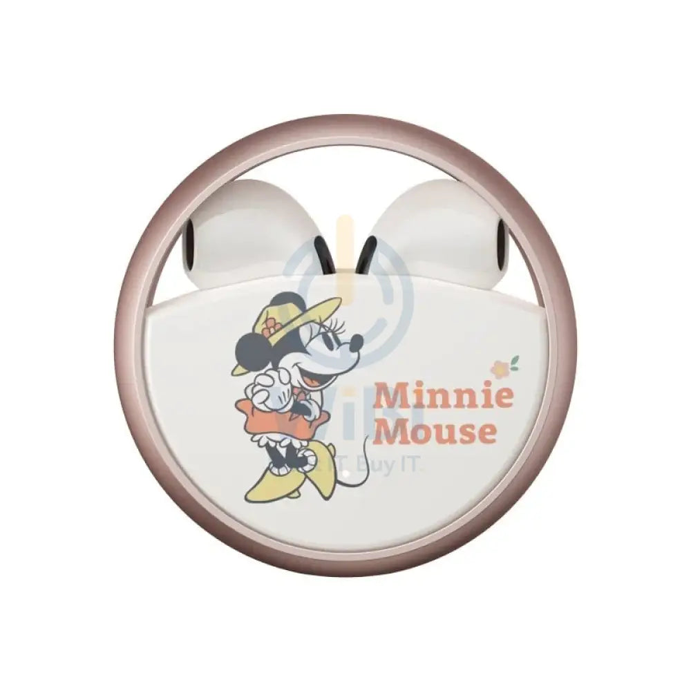 Disney QS-13 Bluetooth Wireless headphones - Minnie Pink Accessories > Audio > Headphones