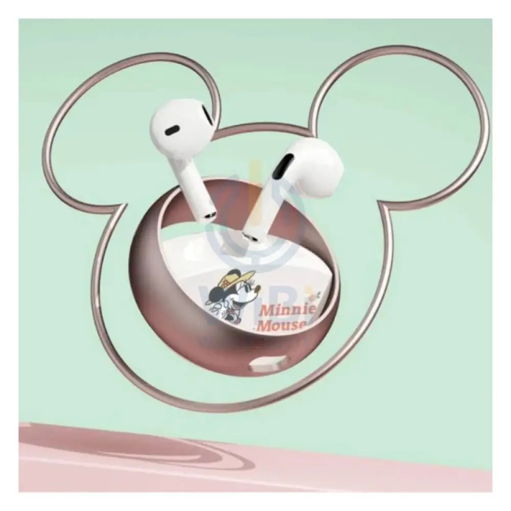 Disney QS-13 Bluetooth Wireless headphones - Minnie Pink Accessories > Audio > Headphones