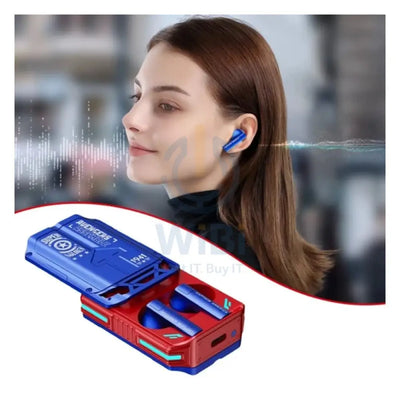 Disney QS-19 Bluetooth Wireless headphones - Captain American Blue Accessories > Audio > Headphones