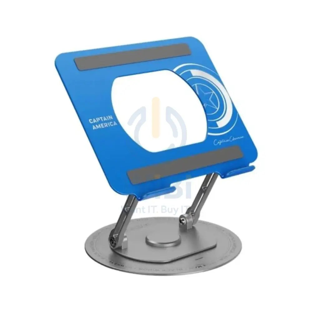 Disney QS-20 Rotating laptop stand - Captain American Blue Accessories > Other Laptop Accessories