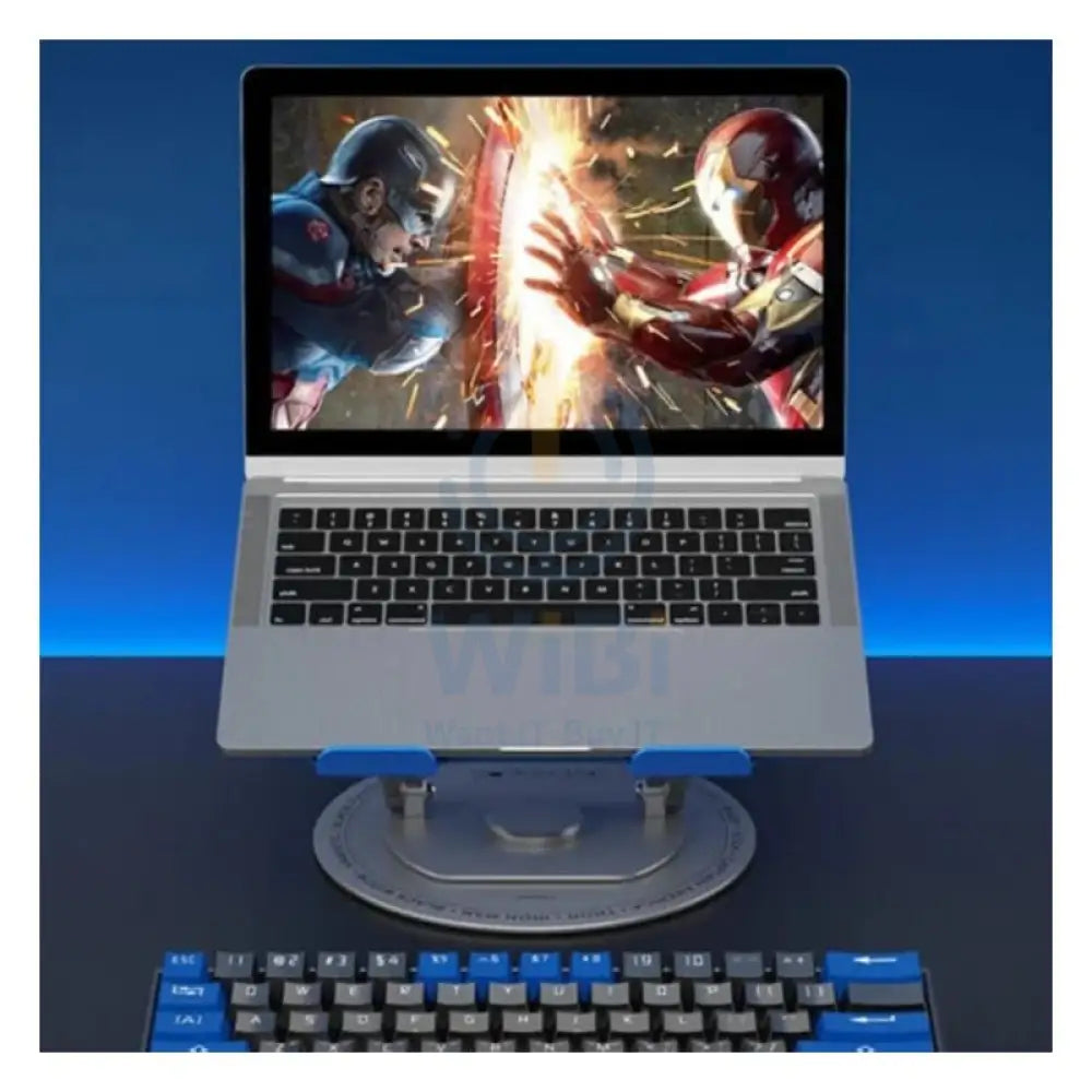 Disney QS-20 Rotating laptop stand - Captain American Blue Accessories > Other Laptop Accessories