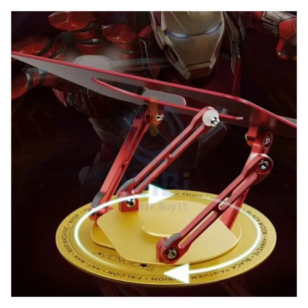 Disney QS-20 Rotating laptop stand - Ironman Red Accessories > Other Laptop Accessories