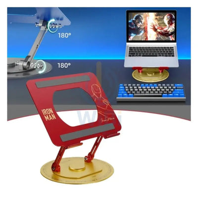 Disney QS-20 Rotating laptop stand - Ironman Red Accessories > Other Laptop Accessories