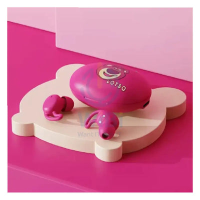 Disney QS-26 Bluetooth Wireless headphones - Lotso Pink Accessories > Audio > Headphones