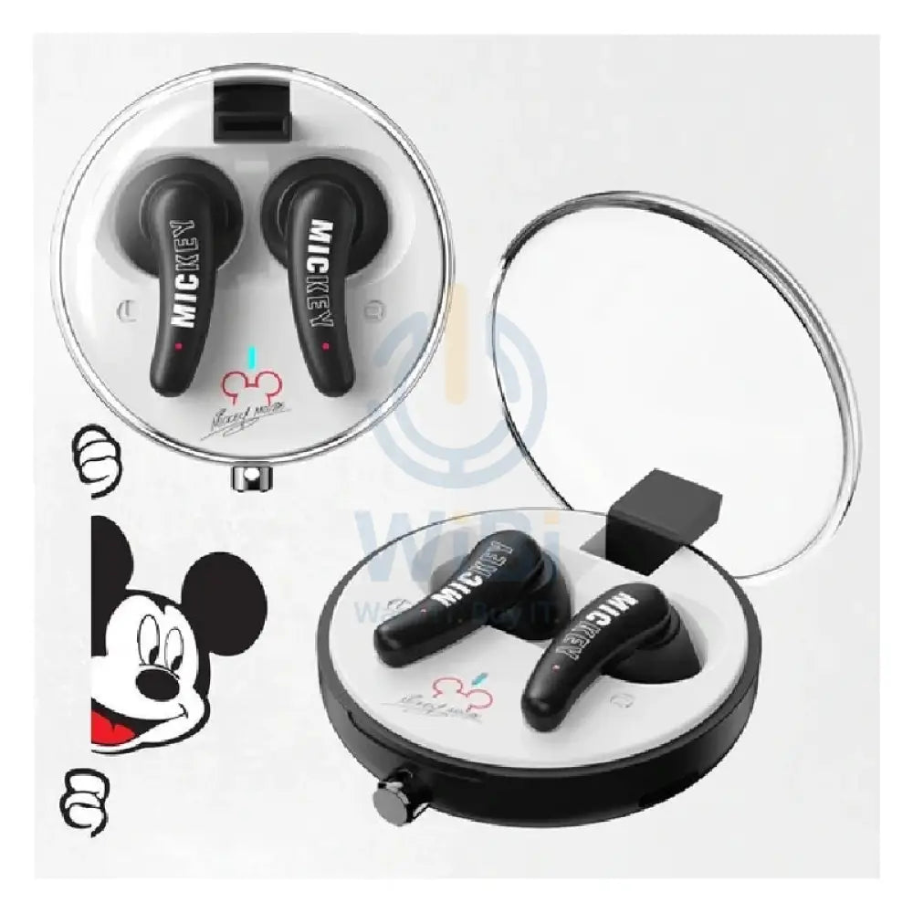 Disney QS-27 Bluetooth Wireless headphones - Mickey Black Accessories > Audio > Headphones