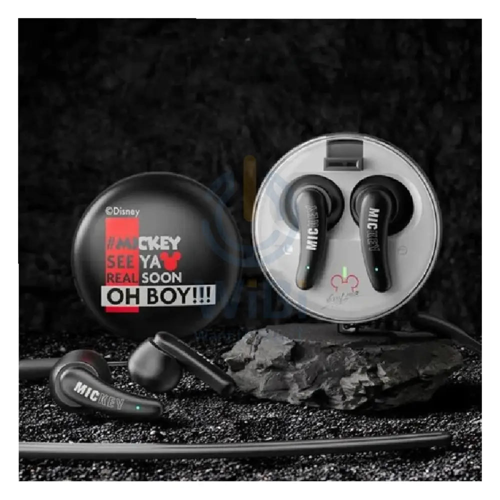 Disney QS-27 Bluetooth Wireless headphones - Mickey Black Accessories > Audio > Headphones