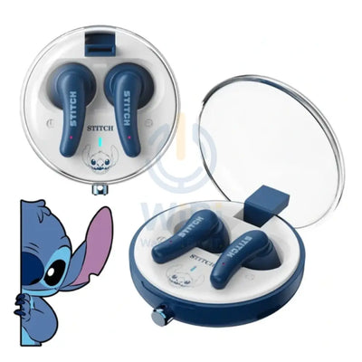 Disney QS-27 Bluetooth Wireless headphones - Stitch Blue Accessories > Audio > Headphones