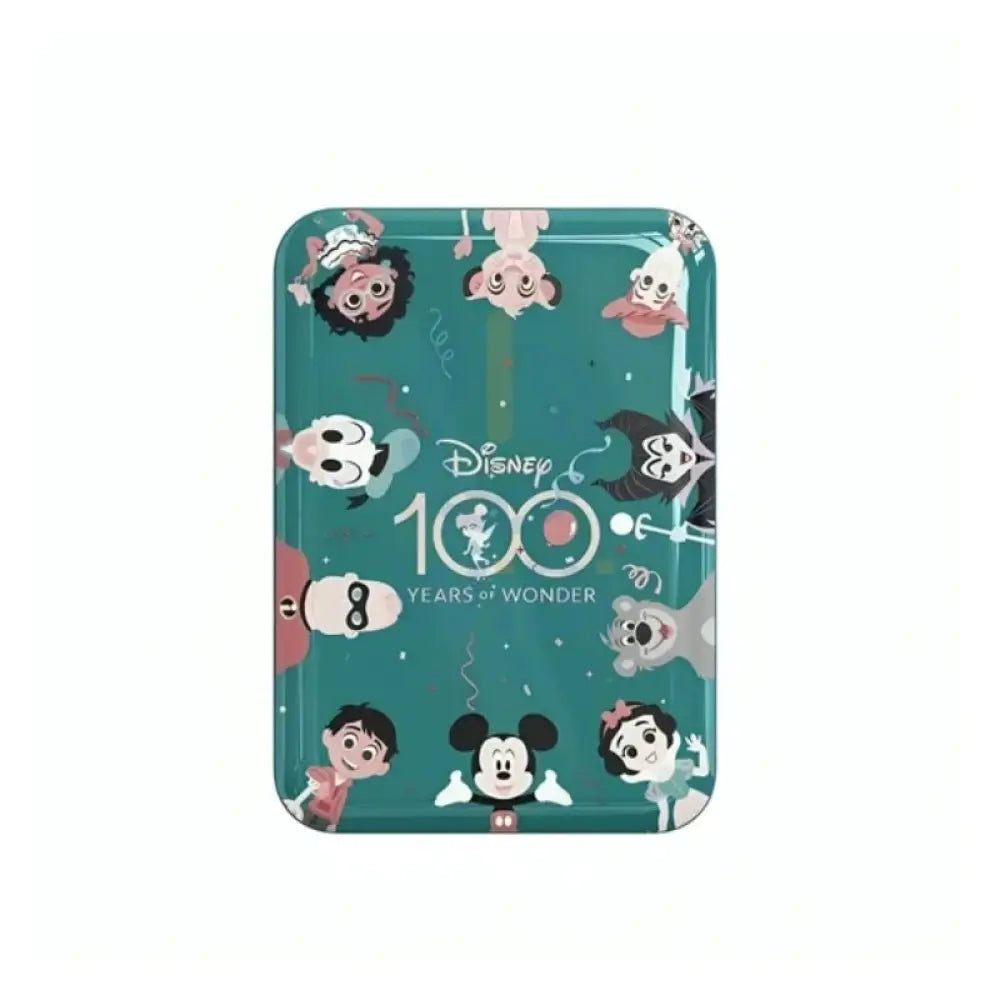 Disney QS-C02 100th anniversary Wireless Magnetic Power Bank - Mickey Green Accessories > Power Bank