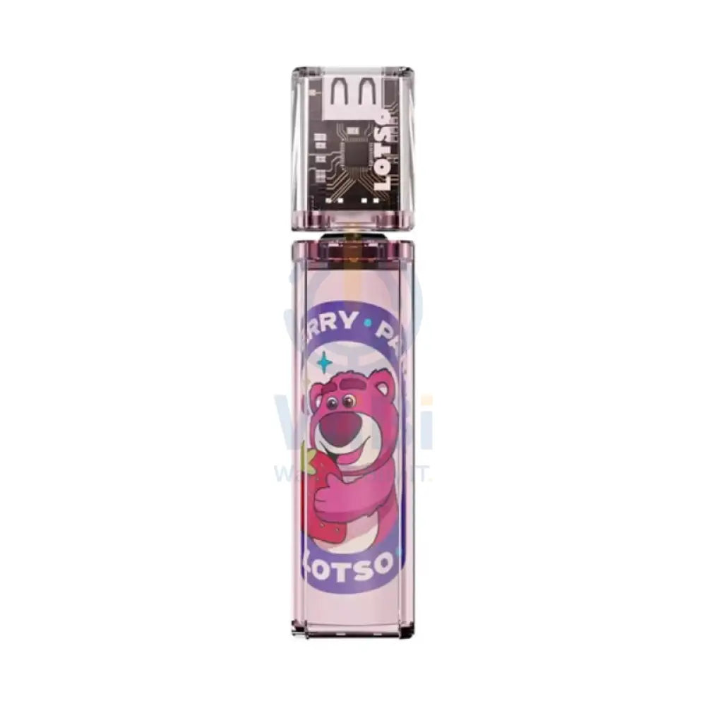 Disney QS-D01 Set Transparent Magnetic Power Bank - Lotso Pink Accessories > Power Bank