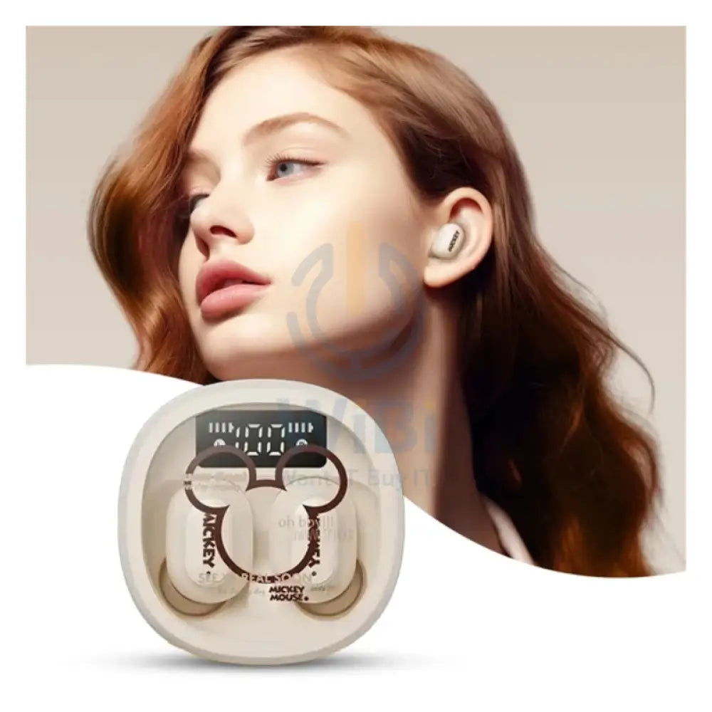 Disney QS-HWT02 Bluetooth Wireless headphones - Mickey White Accessories > Audio > Headphones
