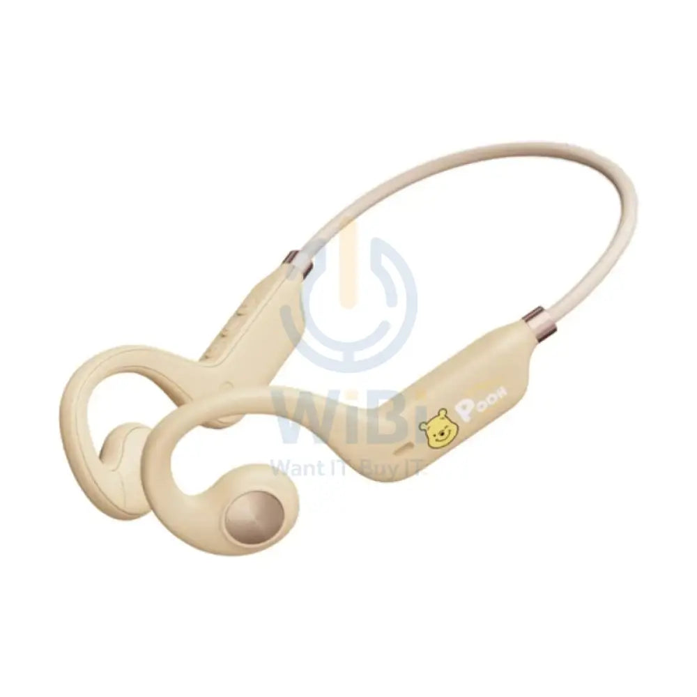 Disney QS-Q3 Bluetooth Wireless headphones - Winne Beige Accessories > Audio > Headphones