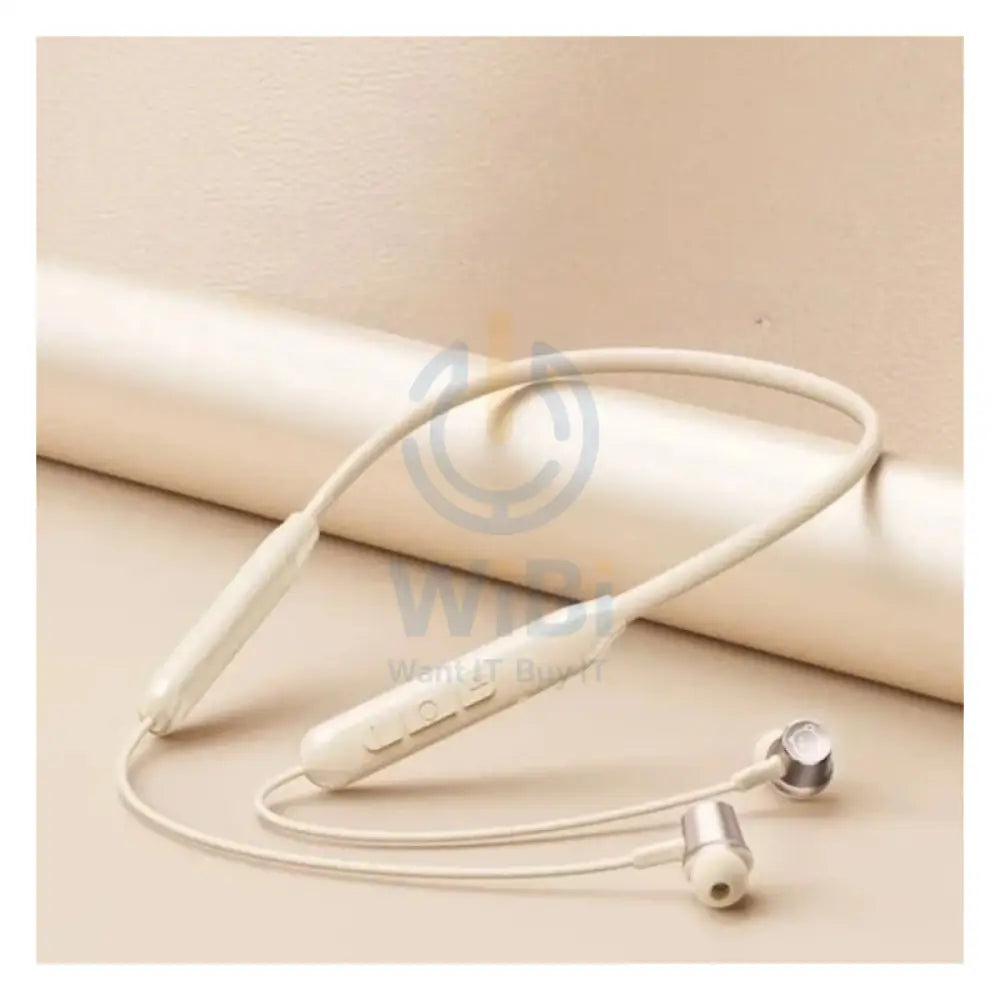 Disney QS-Q6 Bluetooth Wireless Sport headphones - Winne Beige Accessories > Audio > Headphones