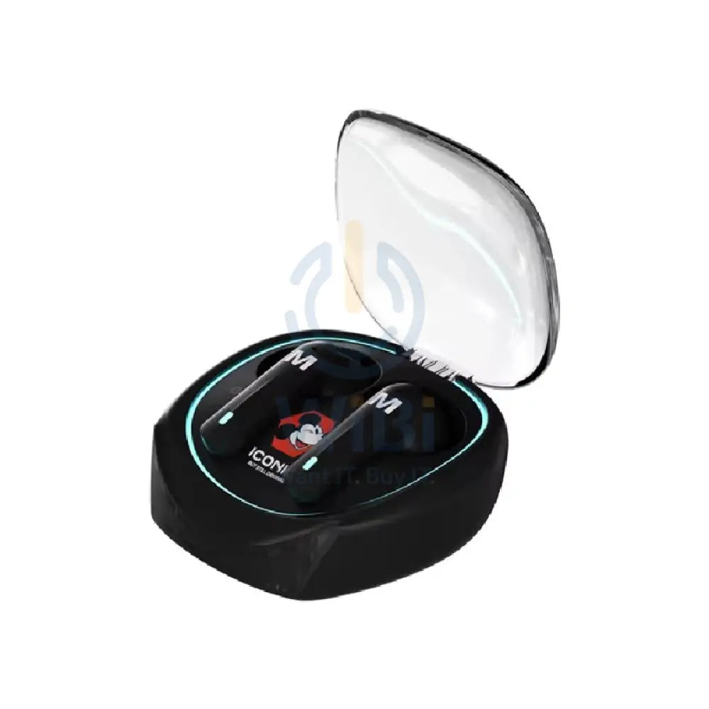 Disney QS-T2 Bluetooth Wireless headphones - Mickey Black Accessories > Audio > Headphones
