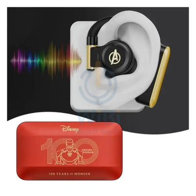Disney QS-T6 Bluetooth Wireless headphones - Ironman Red Accessories > Audio > Headphones