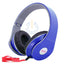 Ditmo DM-2600 Foldable Headset - 3.5mm / Wired / Blue Accessories > Audio > Headphones