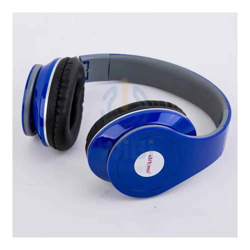 Ditmo DM-2600 Foldable Headset - 3.5mm / Wired / Blue Accessories > Audio > Headphones