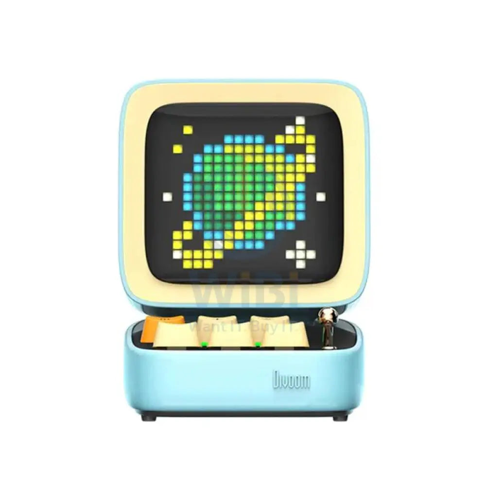 Divoom Ditoo Pro Bluetooth Mini Speaker - Blue Accessories > Audio > Speakers