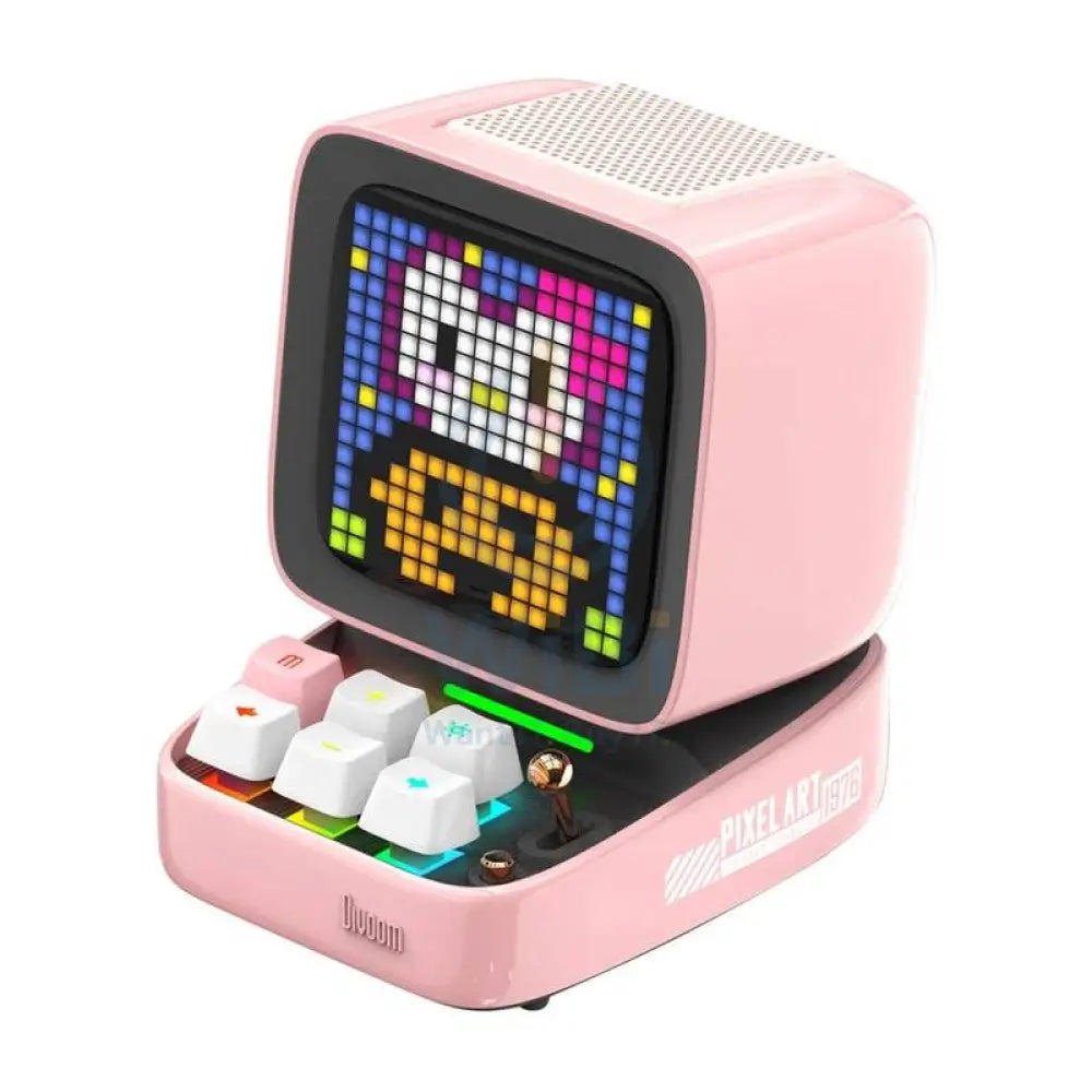 Divoom Ditoo Pro Bluetooth Mini Speaker - Pink Accessories > Audio > Speakers
