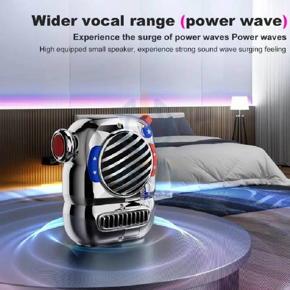 Divoom Spark-Pop Portable Bluetooth Mini Speaker - Blue Accessories > Audio > Speakers