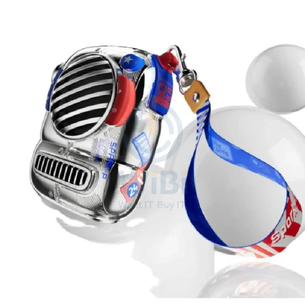 Divoom Spark-Pop Portable Bluetooth Mini Speaker - Blue Accessories > Audio > Speakers
