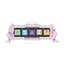 Divoom Times Gate Pixel Art Informative Cyberpunk Digital Clock Display - Pink Accessories > Smart Devices