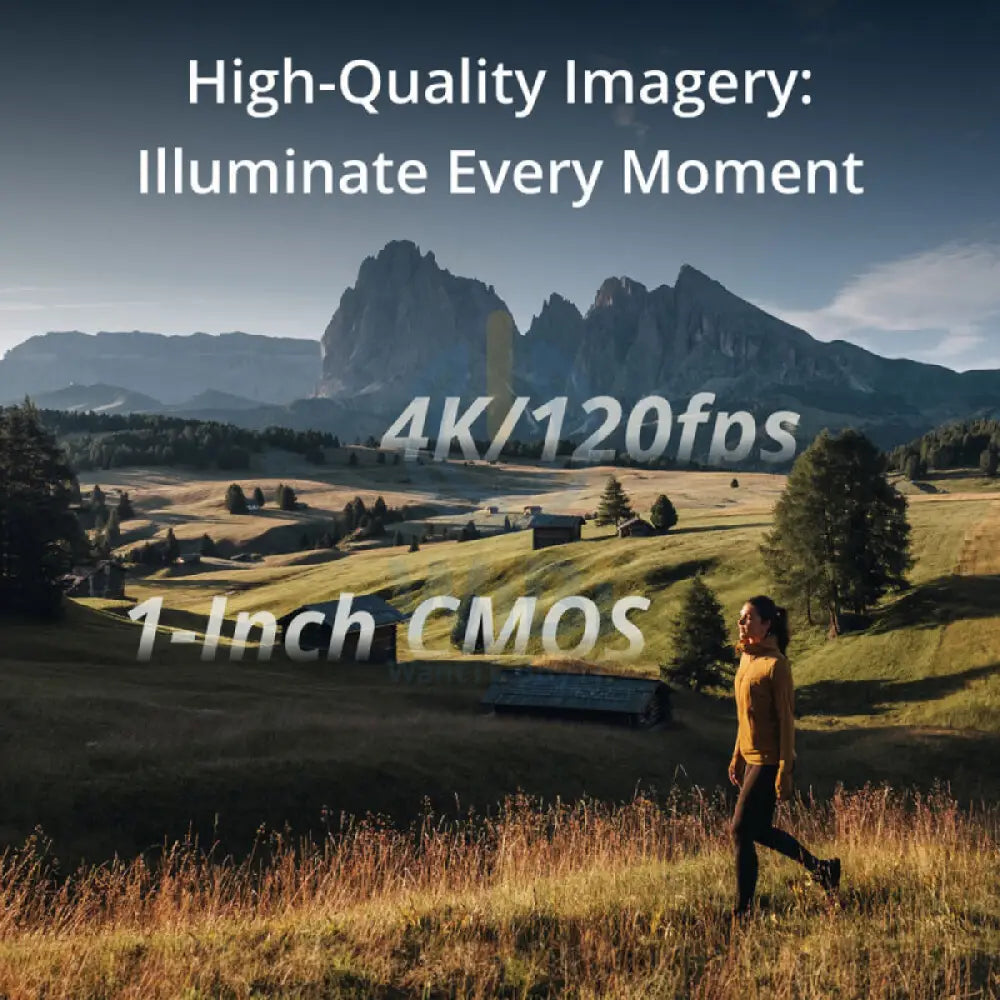 DJI Osmo Pocket 3 (Creator Combo) / Digital Vlogging Camera - LCD / USB / Bluetooth / Wi-Fi - Black Cameras > Camcorders
