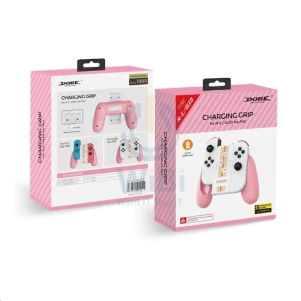 DOBE Charging Grip N-Switch Joy-Con Pink-iTNS-873C Accessories > Gaming Controllers > Gaming Zone