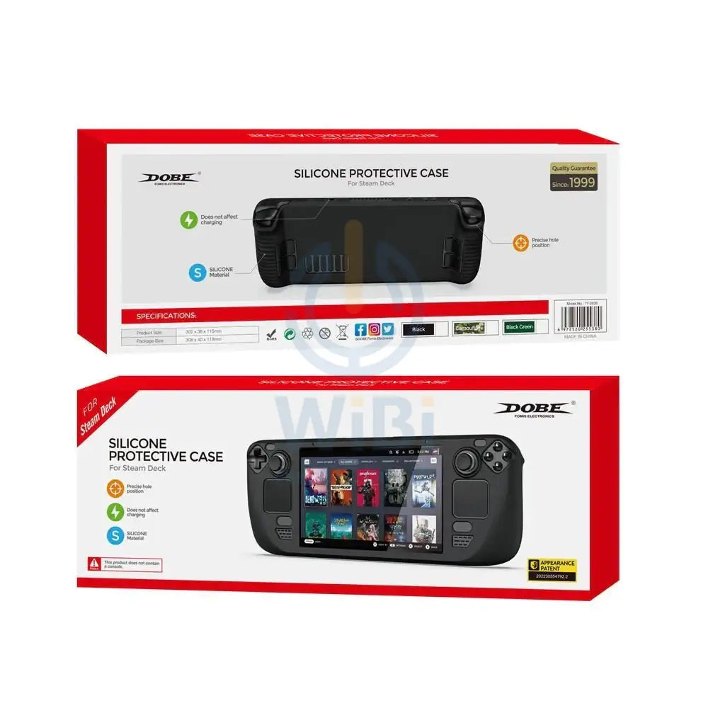 DOBE Silicone Case For Steam Deck - Black TY-2836 Accessories > Other Accessories > Gaming Zone